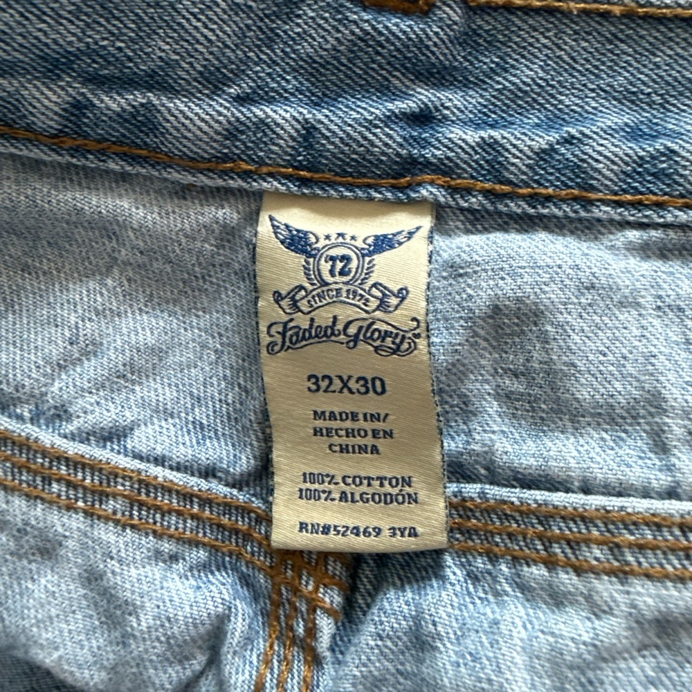 Faded Glory Carpenter Blue Jeans 32x30 - Picture 4 of 4